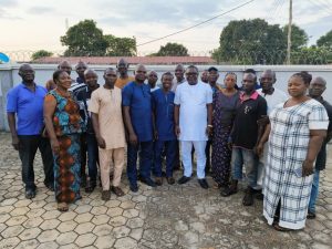 Kogi 2023:We Remain Committed To Hon. Leke Abejide Liberation Agenda; Kabba/Bunu ADC Executives. The Kabba/Bunu ADC Executives declared their total support for the Gubernatorial Ambition and Liberation Agenda of Hon. Leke Abejide in a meeting held today in Kabba with all the fifteen wards Chairmen in attendance as well as other executives and party stakeholders. Speaking unbehalf of the executives was the secretary of the Local Government of the party, Mr. Ajayi Bamidele (Keke Oyinbo) who cleared that all the perceived party issues were family affairs which has been put behind them and they are resolute and committed to canvas and mobilize for the victory of Hon. Leke Abejide who will liberate Kogi State from the shackles of underdevelopment and visionless leadership. Another speaker who spoke to corroborate the position of the Secretary, was the Egbeda Ward Chairman - Owolewa Johnson (Chelsea) who said the quest for Hon. Leke Abejide to liberate Kogi State is a task that must be done owing to the fact that Liberation of Kogi State is long overdue and are more committed and resolute more than ever. He reiterated the resolution to begin house to house campaign to ensure that ADC wins in all the fifteen wards of Kabba/Bunu Constituency Gbamsblog News