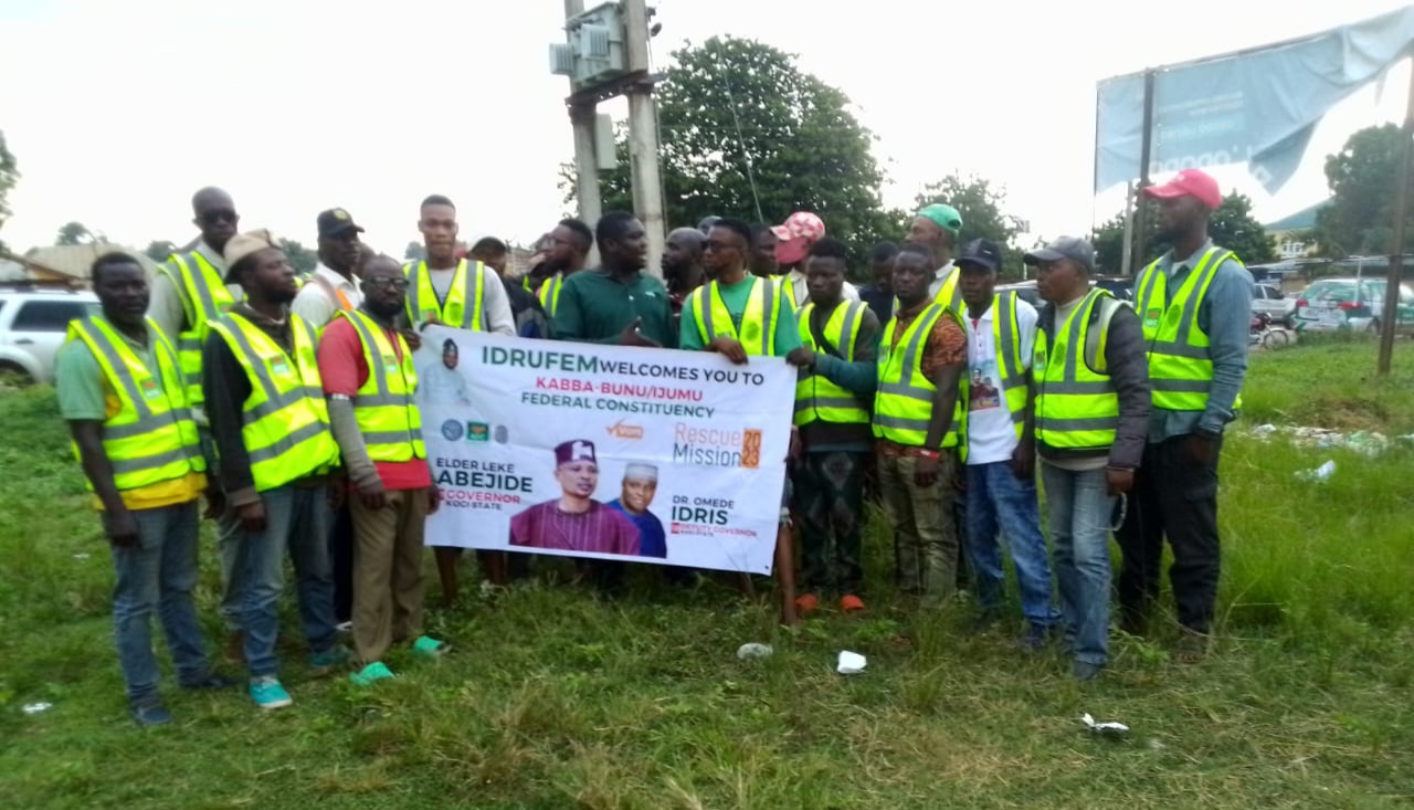 kogi 2023 : Dr. Rufus Oluwafemi Idris Supports ADC Governorship Candidate in Kabba Bunu, Promising Infrastructure Focus