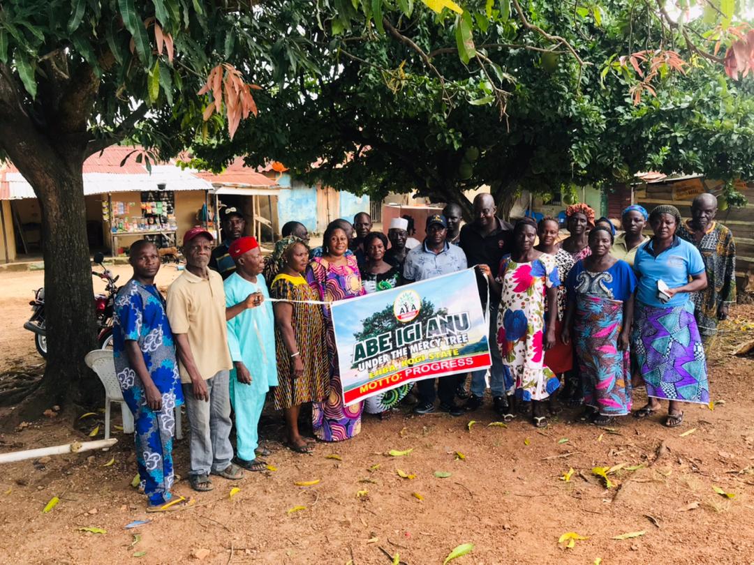 Engr. Joseph Pays Courtesy Visit To Abe-Igi Aanu Group In Ejiba Community