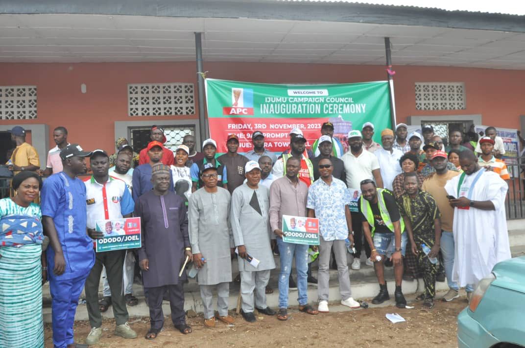 Uniting for Victory: APC Governorship Campaign Council in Ijumu Inaugurated, Promising a Resounding Win