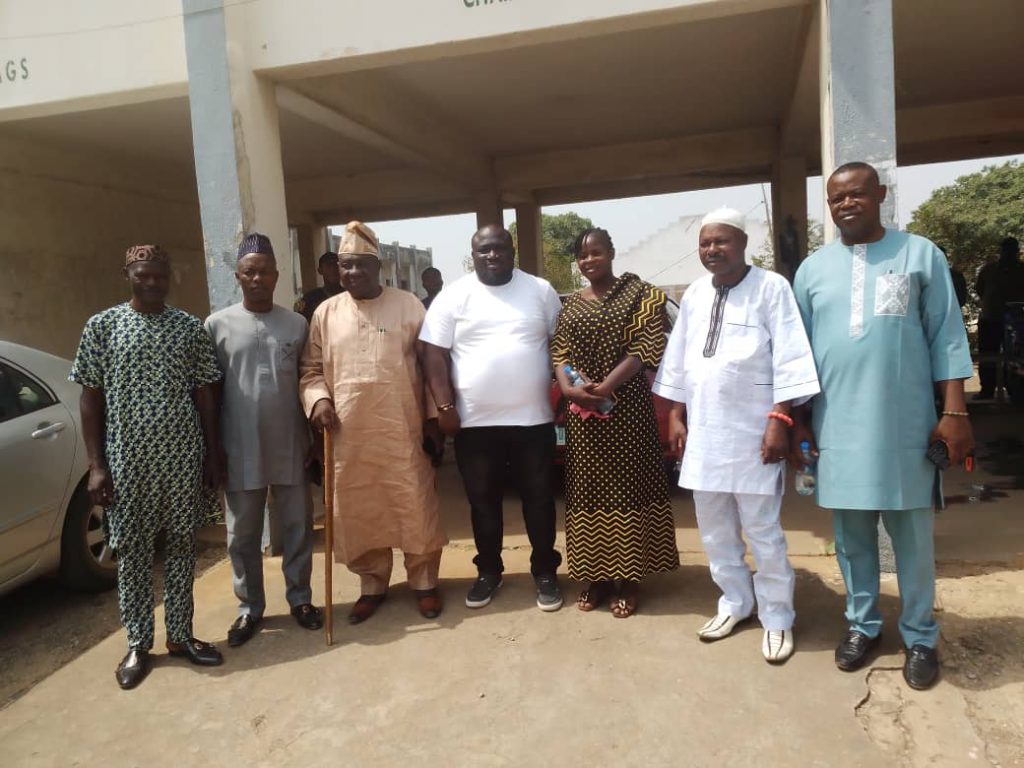 Royal Visit: Caretaker Chairman, Kabba/Bunu LGA, Hon (Barr.) Zacchaeus Dare Michael Receives The Obaro of Kabba In His Office