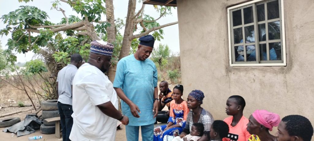 GOVERNOR ODODO MEETS WITH FAMILIES OF THE LATE KABBA/BUNU HUNTERS