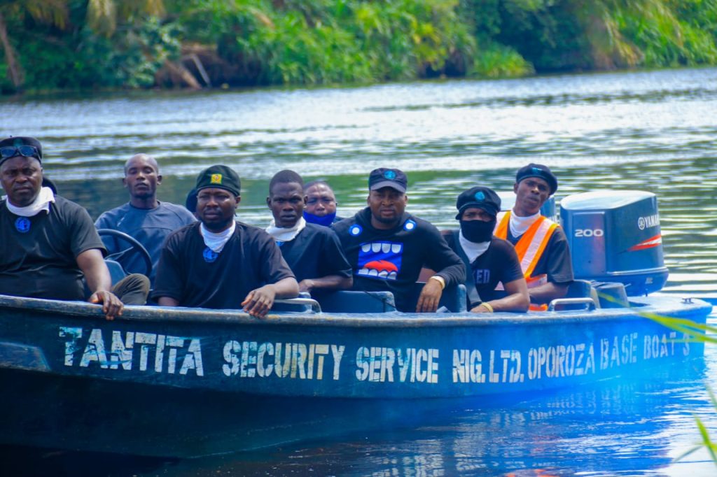 Tantita security firm won another war against illegal bunkering in Niger Delta