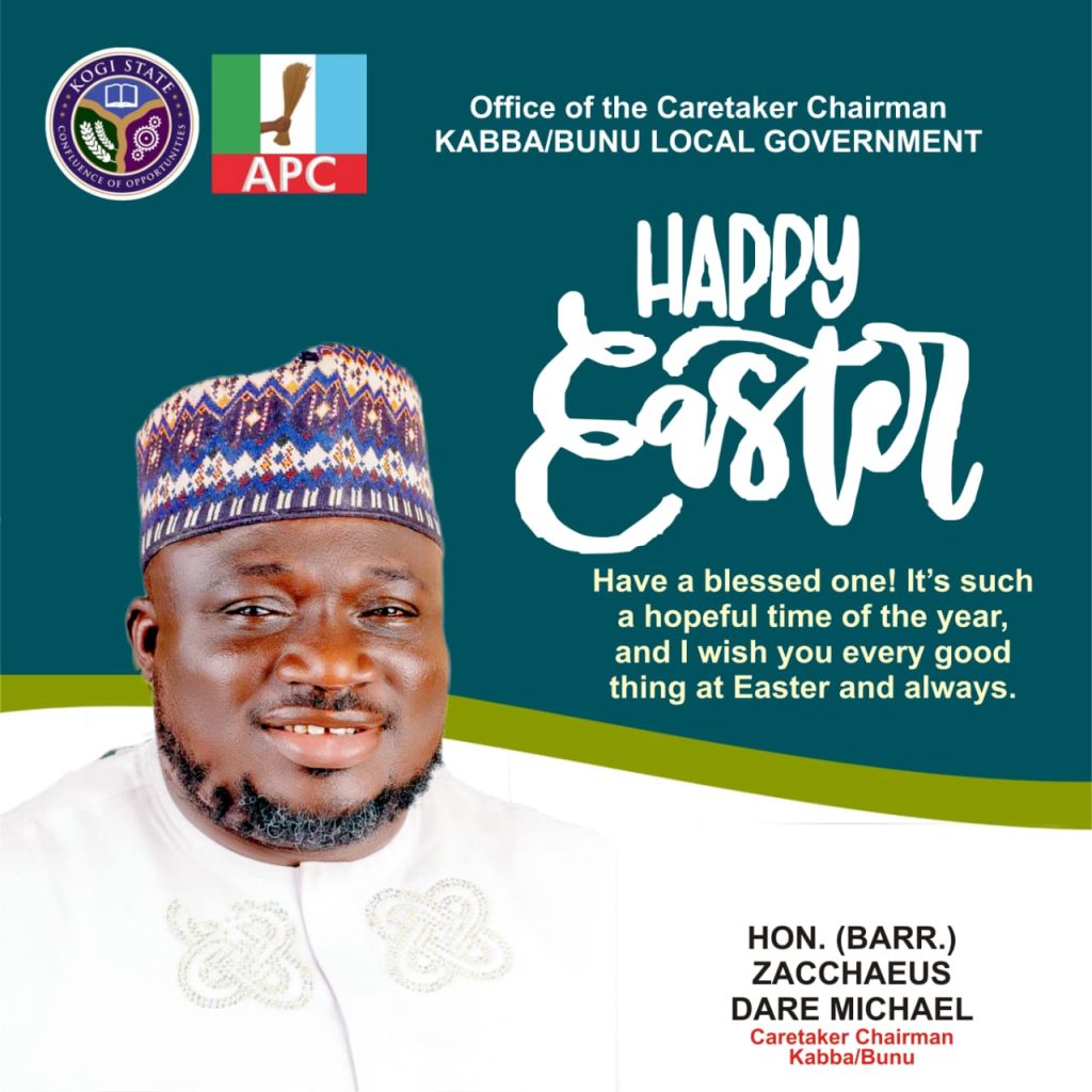 Hon (Barr.) Zacchaeus Dare Michael, Felicitates Christians, Preaches Love, Harmony At Easter