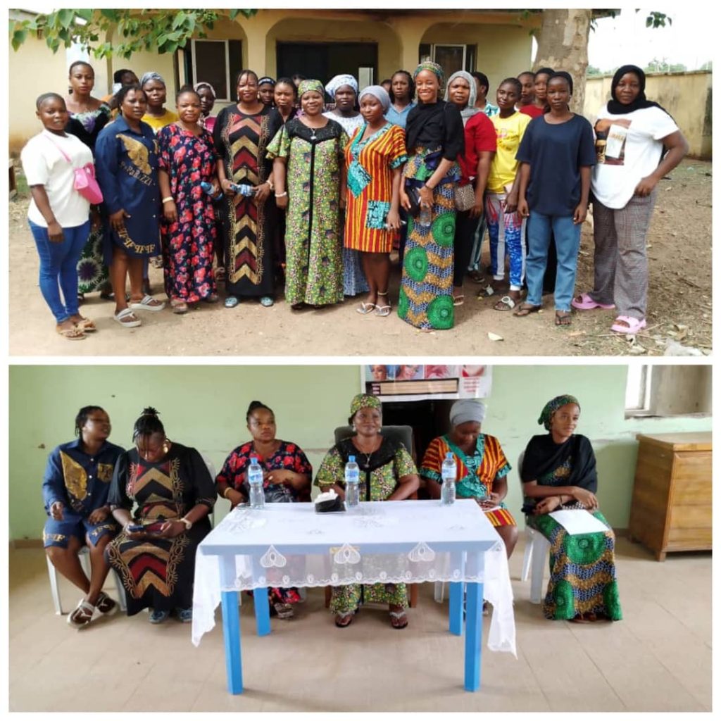 KOGI ALGON CHAIRMAN'S WIFE HELEN DUPE OLOKUN FLAGS OFF SKILLS ACQUISITION TRAINING FOR YAGBA WEST WOMEN