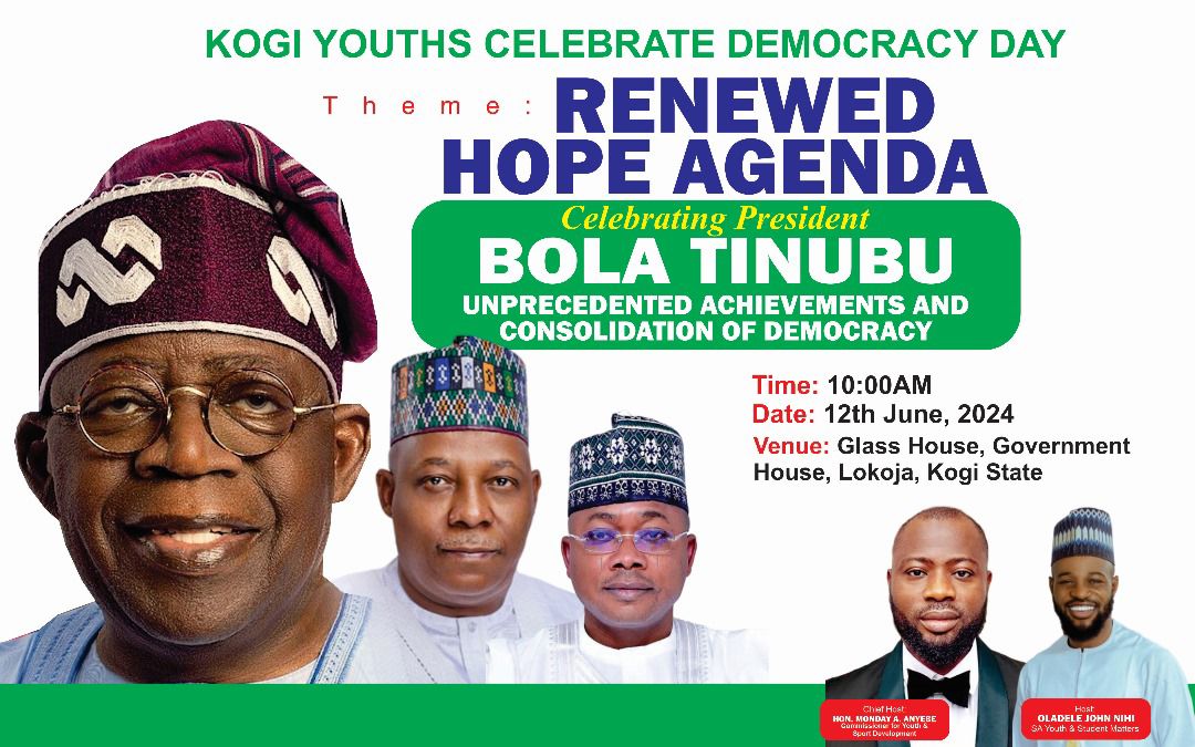 Kogi Youths, Celebration of Democracy Day,Oladele John Nihi