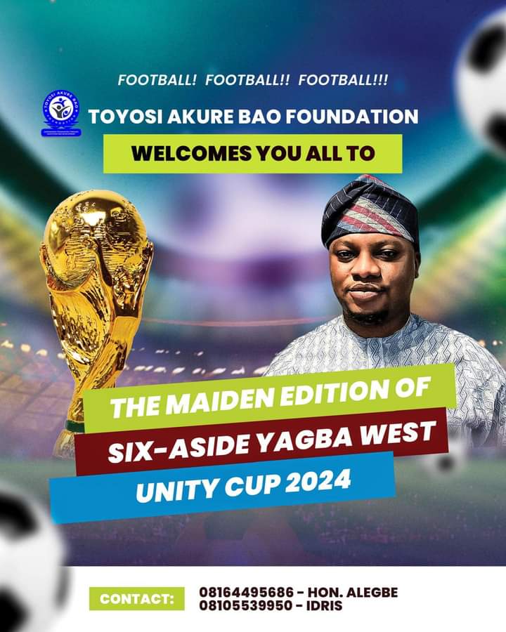 DR TOYOSI AKURE ASSURES,TALENTS DISCOVERED IN THE ONGOING UNITY CUP ORGANISED BY HIS FOUNDATION WILL BE NURTURED TO STARDOM