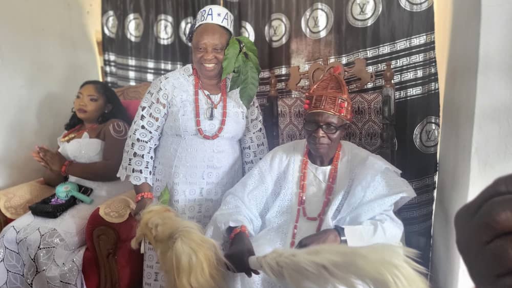 Dr. (Mrs.) Jagboro Olusola Victoria Conferred with YEYEOBA AYERE Title 