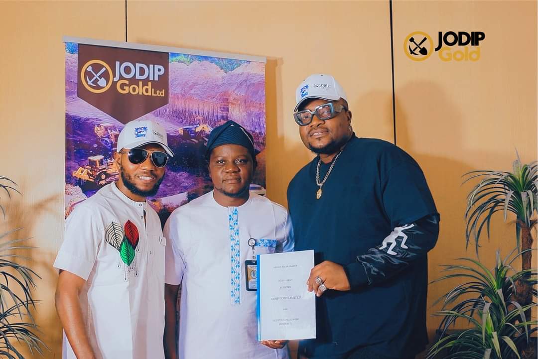 Kogi-Born Superstar Jumabee Inks Multi-Millionaire Deal with Leading Nigerian Mining Company, JODIP Gold