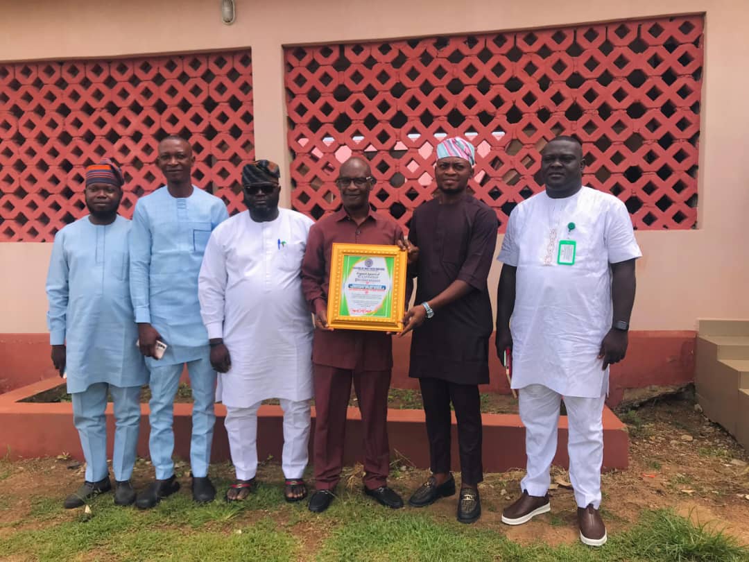 Award: Youth Group Honors Kogi state university VC