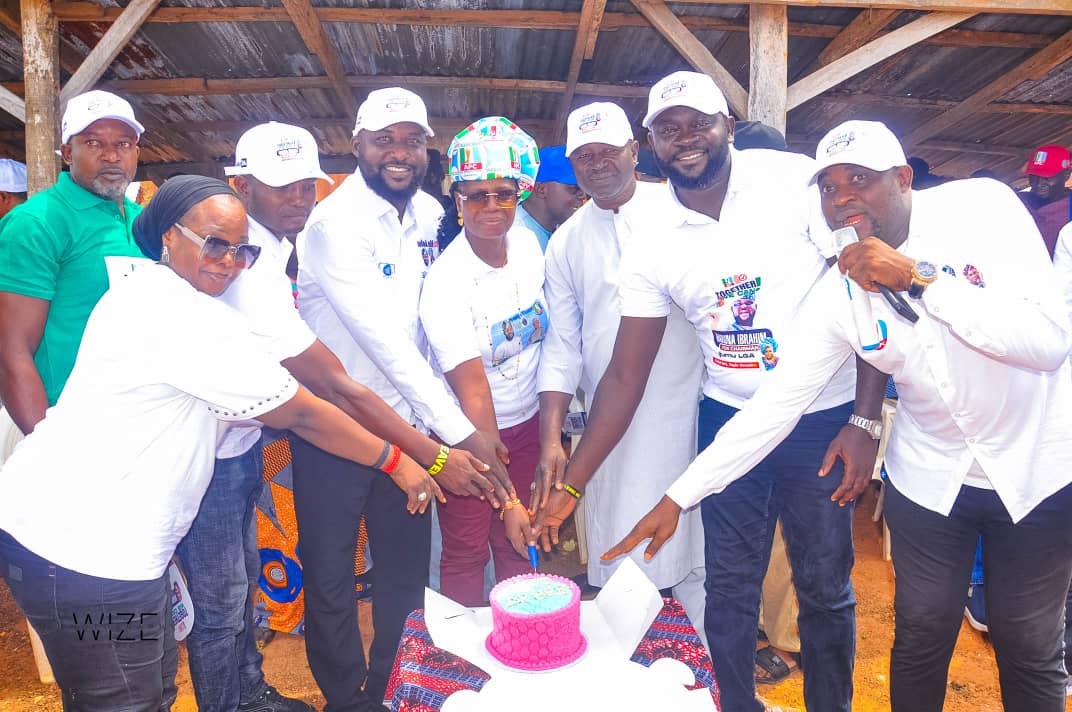 Ijumu Local Government APC's Campaign Council Com. For Innovation, Science And Tech On Her Birthday Anniversary; As She Celebrates Her Birthday On The Campaign Train