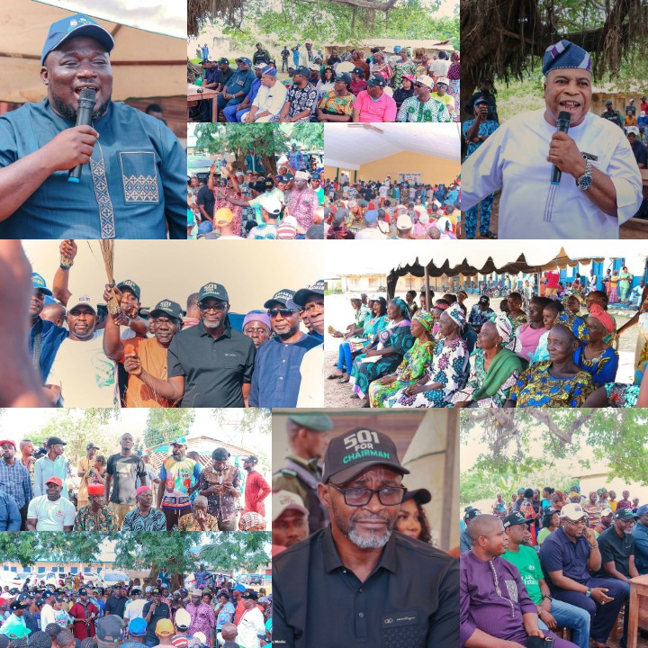 Hon. Wemi Jones Leads APC Campaign in Kabba-Bunu, Welcomes New Members in Wave of Political Tide