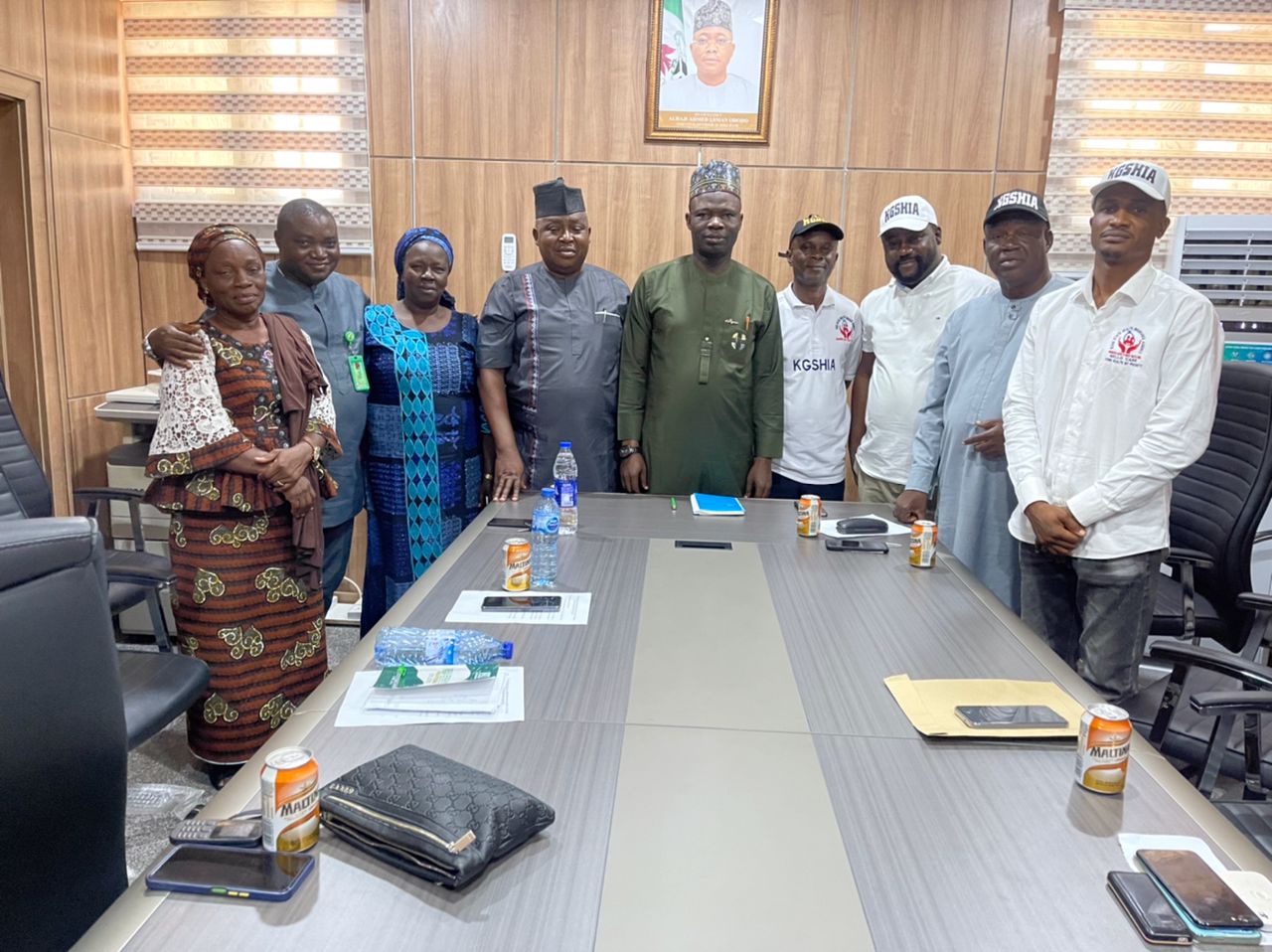 KGSHIA Board Members Pay Courtesy Visit to Kogi State Head of Civil Service