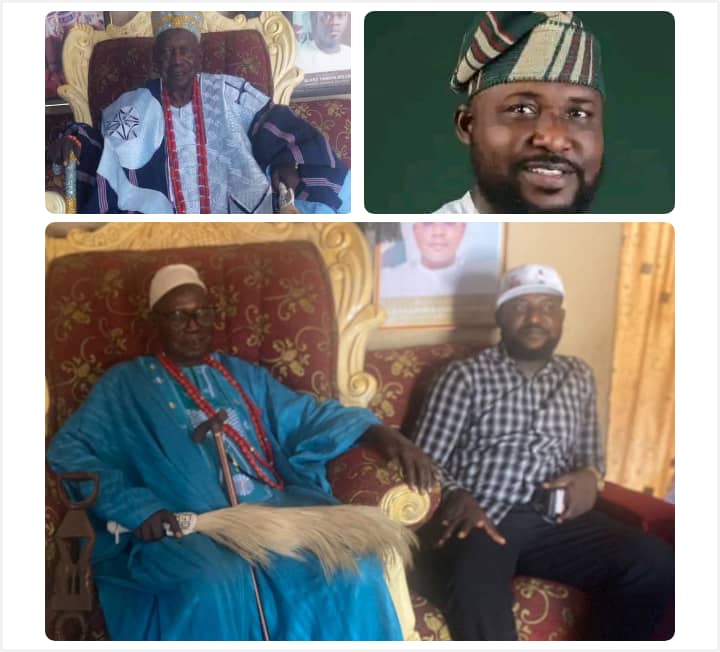 Alhaji Haruna Ibrahim Felicitates Ologidi of Ogidi Kingdom on His 90th Birthday