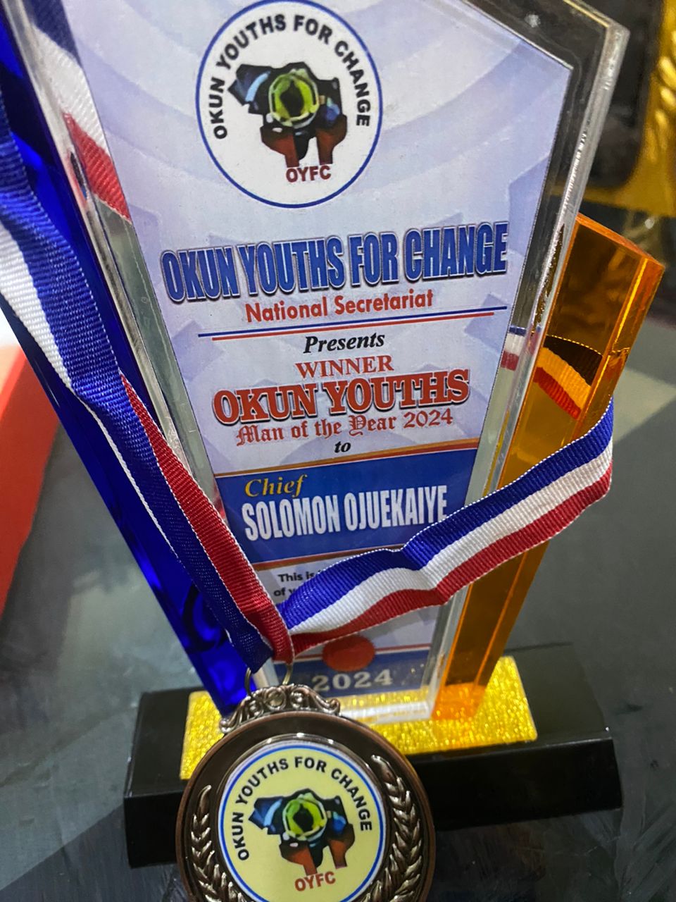 OKUN YOUTHS SUMMIT 2024: Chief Solomon Ojuekaiye Honored with Prestigious OKUN YOUTHS MAN OF THE YEAR 2024 Award