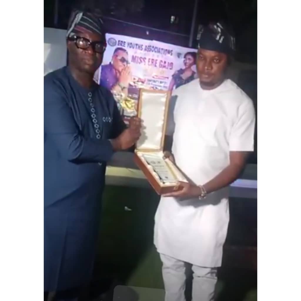 DR TOYOSI AKURE BAGS IMPACT AWARD OF EXCELLENCE BY ERE YOUTH ASSOCIATION