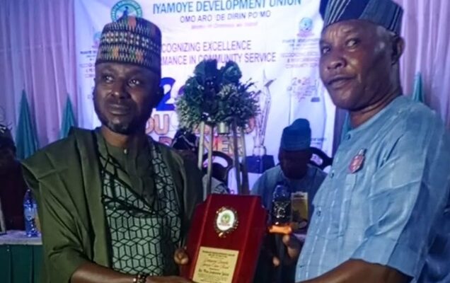 Ex-Reps Aspirant, Musa Yakubu, Dedicates Community Service Award to Otunba Braimoh