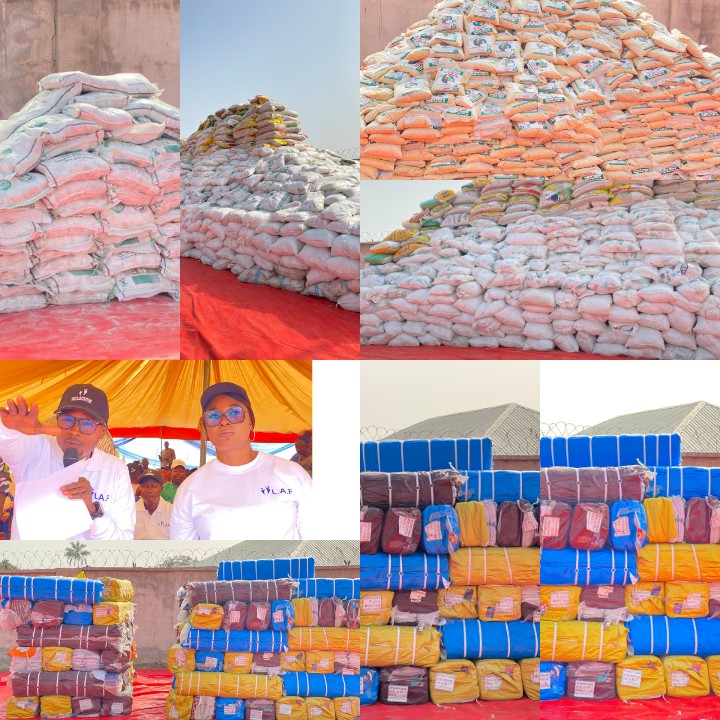 Hon. Leke Abejide Flagged off The Distribution of Food Items For Constituents and Yearly Widow's Empowerment. The Honourable Member Representing Yagba Federal Constituency, Hon. Leke Abejide has flagged off the distribution of food items to voters, supporters nd widows across Yagba Federal Constituency.  He said the distribution of the food items, clothing materials and other items are not just the yearly widows'  empowerment but also for voters and supporters to be distributed across all the polling units in Yagba Federal. "The food items are not for widows empowerment alone, voters who supported us during the last House of Representatives and  President Bola Ahmed Tinubu's elections will benefit, recall that I campaigned rigorously for the election of President Tinubu". "The strategic goal of the food distribution is for those who voted and supported us during the last House of Representatives election across the 34 wards in Yagba Federal Constituency to benefit. Hon. Leke Abejide assured constituents that adequate measures had been put in place to ensure all items get to get to intended beneficiaries. Those who voted for us during the House of Representatives election should go to their polling units for collection and the widows empowerment as well. "This year we have over Nine Thousand widows (9000), we have made food items, clothing materials(six yards of ankara cloth), sugar, salt and gari available to distribute to them as we've always been doing. "To ensure transparency in the implementation of the distribution, we have in place a monitoring team in each axis. Some of the items of Yagba West and Mopamuro and Isanlu axis are in Isanlu to easy transportation". Further to this, the distribution has been segmented into the major axis in Yagba with the dates for distribution and leaders that will handle the process. Hon. Abejide said he will continue to do everything within his capacity to initiate programs and projects that will uplift the people of Yagba as he officially flagged off the food items, clothing materials and others for distribution.