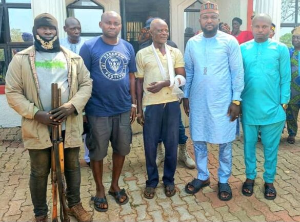 Gallant Hunters Rescue Kidnapped Victim in Kogi, Clear Criminal Hideout