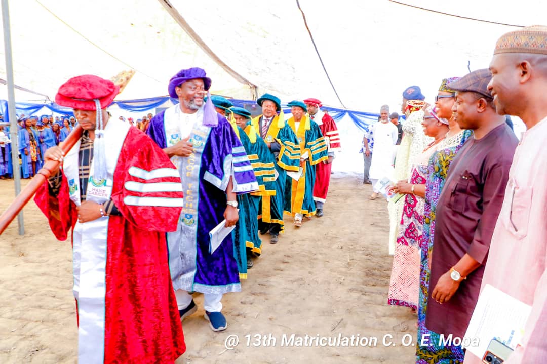 Kogi State College of Education Technical Mopa Celebrates 13th Matriculation in Grand Style