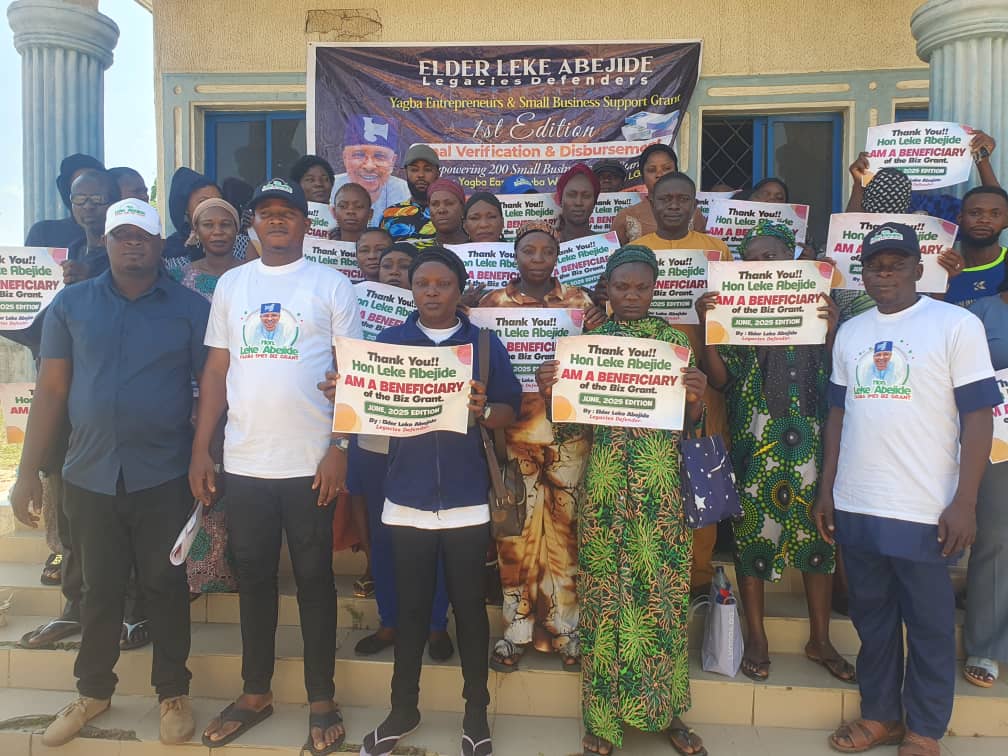 Leke Abejide Legacies Defenders Disburse Grants To Over 250 Small-Scale Business Owners.