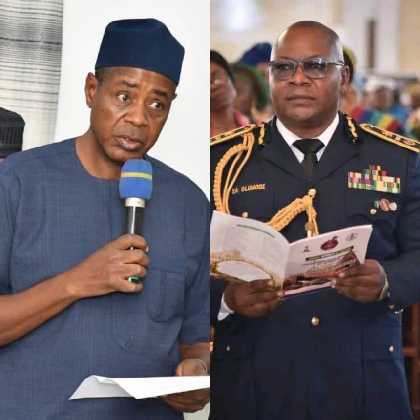 Kogi Security Adviser, Jerry Omodara Congratulates New Federal Fire Service Chief