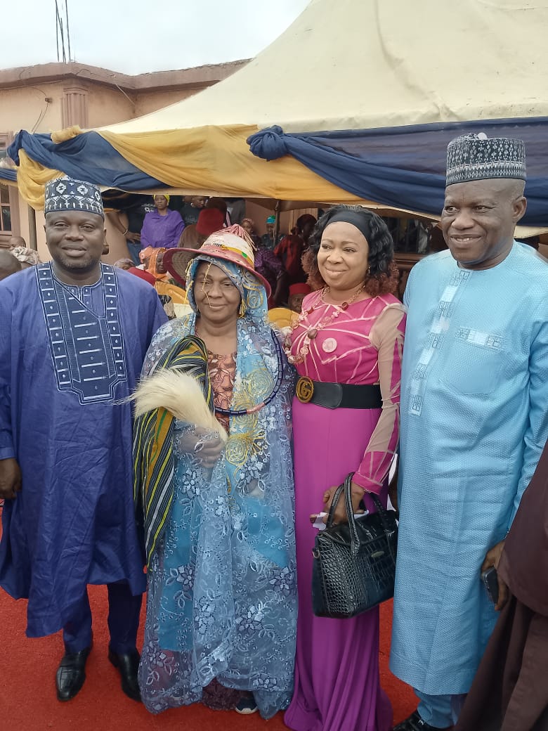 PROVOST FASHAGBA ATTENDS THE BEADING AND CORONATION CEREMONY OF PROFESSOR MARIETU TENUCHE AS IYE ACH' ENYO OGOHI-ONU ANYIGBA